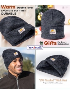 Trendmalls Unisex Knit Cuffed Beanie () Gorra para hombre/mujer/niño - Product Image 6