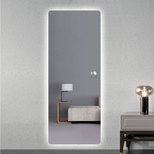 Khách sạn hiện đại phòng tắm tường đầy đủ gương với ánh sáng LED chiếu sáng vòm thiết kế đồ họa giải pháp thiết kế có khả năng - Product Image 6