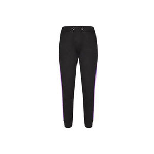 Nouveau style Logo personnalisé femmes décontracté solide longueur régulière hiver à manches longues polaire à capuche survêtement empilé pantalon - Product Image 6