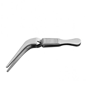 Abrazaderas de Bulldog de Johns Hopkins curvadas 3 12 ''instrumento quirúrgico de acero inoxidable abrazadera de vaso hemostático instrumento médico - Product Image 6