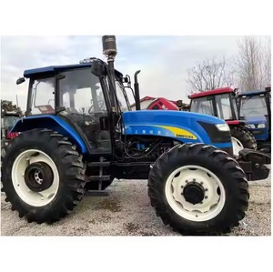 Precio de fábrica Venta caliente 120hp YTO 1204 Tractor agrícola A.C. Tractores de ruedas agrícolas de cabina Mahindra con caja de cambios central - Product Image 6