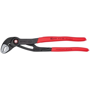 For KNIPEX Cobra Water Pump <b>Pliers</b> 300mm 60mm Clamping Width Polished Plastic Coating Quick <b>Set</b> - Product Image 5