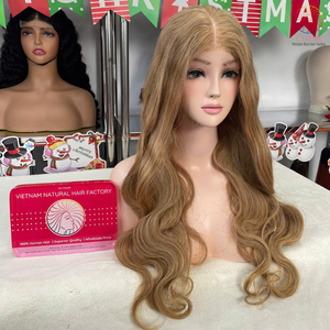 Cyhairvn La mejor calidad 26 pulgadas B3 Cierre de encaje transparente Onda del cuerpo Cabello humano vietnamita con doble dibujado - Product Image 4