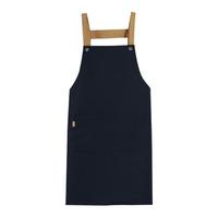Tablier en coton polyester durable pour hôtel, restaurant, café, uniforme de serveur, cuisine, nettoyage, vêtements de travail, vente en gros, ODM, OEM