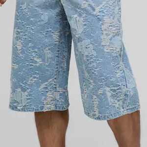 Shorts pour hommes en tissu 100% coton confortable, parfaits pour un ajustement décontracté et confortable, collection décontractée d'été, design tendance 2026 - Product Image 4