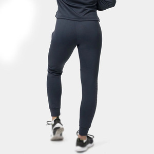 Joggers de fitness pour femmes jambe large devant plat polyester/coton mélangé pantalon de sport imperméable écologique - Product Image 2