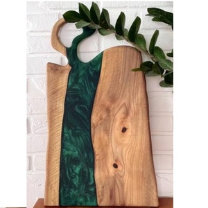 Planche à découper en bois d'acacia, usage quotidien, ustensile de cuisine multifonctionnel, finition naturelle. - Product Image 5