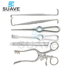 Impression de logo personnalisé Service OEM en acier inoxydable de haute qualité Dernier produit Ensemble de chirurgie plastique par SUAVE SURGICAL INSTRUMNETS - Product Image 3