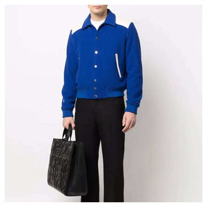 <b>Men's</b> Custom Logo College Baseball Varsity <b>Jacket</b> with Embroidered Sleeves New Style Breathable Letterman <b>Jacket</b> for Winter - Product Image 4