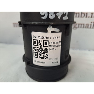 Sensore di Flusso per Lancia Delta 3a Serie 55206758 Diesel 1956 (08>11) - Product Image 5