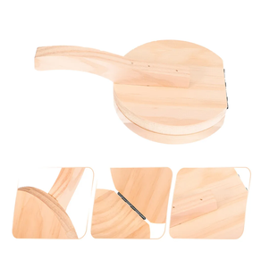 Directo de fábrica, venta al por mayor, prensador de masa de madera, prensador de masa de piel, accesorios para el hogar, diseño único - Product Image 4