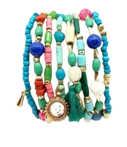 latest Collection Best Quality Beads <b>Bracelets</b> Different Colors <b>Bracelet</b> for Women at competitive Price - Product Image 3