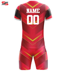ชุดวอร์มฟุตบอลแบบกำหนดเอง เสื้อแจ็คเก็ตและกางเกงสำหรับพิธีมอบรางวัล ชุดทีมสั่งทำจำนวนมากแบบ OEM - Product Image 2