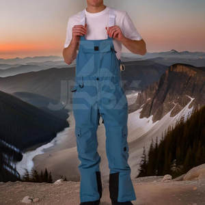 Pantalones de Peto Unisex Personalizables, Talla Grande, Alto Rendimiento, Ajuste Relajado, Duraderos, Impermeables, Transpirables, Estampados para Clima Cálido - Product Image 3