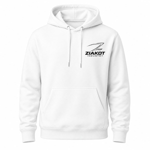 Sweat à capuche pour homme en coton 100% 300 g/m² avec broderie 3D et impression par sublimation, coupe ample - Product Image 1