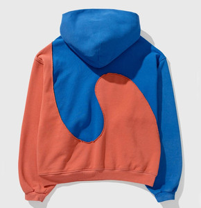 Alta calidad 500 GSM algodón grueso peso pesado 100% venta al por mayor bordado alta calidad 2024 sudaderas con capucha - Product Image 4