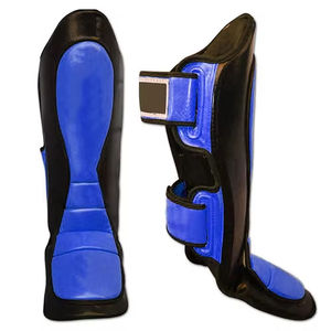Profesional ligero Fighting Wear Shin Gaurds logotipo personalizado impresión de alta calidad hombres mujeres espinilleras hechas de cuero - Product Image 6