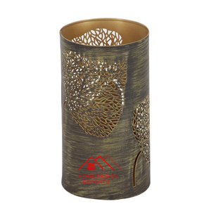 Bougeoir en métal fini Table décorative pour la maison et pièce maîtresse pour la décoration de la maison Dernière tendance Antique - Product Image 1