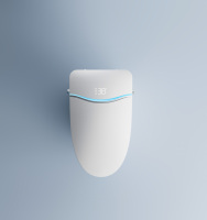 Toilettes intelligentes hautes avec bidet intégré, siège chauffant automatique, toilettes intelligentes