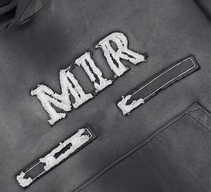 Fabricante de Sudaderas Personalizadas de Algodón Grueso, Sudadera con Capucha de Invierno de Felpa, Estilo Desgastado, Lavado Ácido, Talla Grande para Hombre - Product Image 6