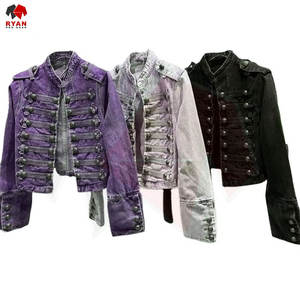 Veste en jean pour femmes, style streetwear tendance, logo personnalisé, tissu de haute qualité, approvisionnement direct d'usine - Product Image 6