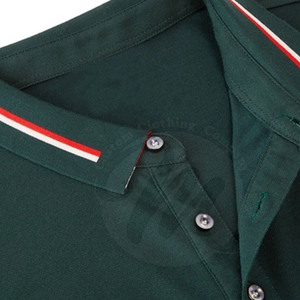 เสื้อโปโลทันสมัยทรงพอดีตัว เนื้อผ้านุ่มสบาย เหมาะสำหรับใส่ลำลอง สไตล์ออฟฟิศ และสวมใส่สบายในชีวิตประจำวัน - Product Image 2