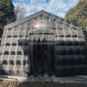 Luz de discoteca negra de grado comercial, tienda de club nocturno móvil, cubo inflable para fiesta, club nocturno inflable interior para fiesta - Product Image 5