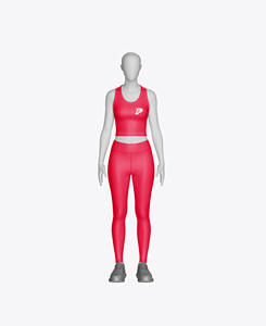 Ropa de gimnasia personalizada para mujer, conjunto de yoga sin costuras con logotipo, ropa deportiva de 2 piezas - Product Image 5