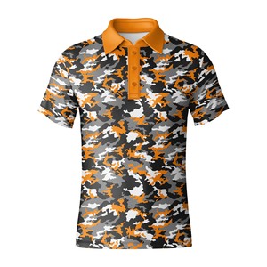 Polo de Golf Personalizado con Logotipo, Elástico, de Poliéster y Spandex, Control de Humedad, Uniforme de Golf para Hombre - Product Image 5