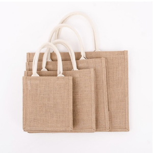 Bolsa de yute personalizada, ecológica, venta al por mayor, disponible en fábrica, 2023 - Product Image 3