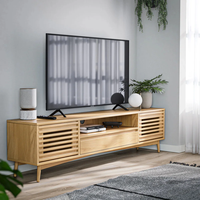 Meuble TV en bois simple et moderne, table TV, meuble TV, bas de meuble pour téléviseurs - Meubles de salon fabriqués au Vietnam