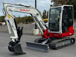 Nouvelle mini-excavatrice Takeuchi TB240, 4 tonnes, compacte, diesel, sur chenilles |   Équipement de construction hydraulique – Meilleur prix de gros - Product Image 2