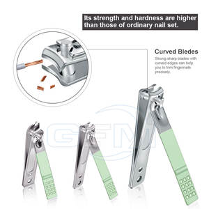 Ensemble de manucure et de pédicure en acier inoxydable écologique de vente chaude outils de beauté robustes et durables - Product Image 4