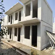 Villa préfabriquée haut de gamme prête à assembler, conception de maison en acier, durable, écologique, résistante au feu, installation rapide