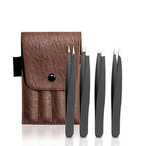 ชุดแหนบถอนคิ้วแบบปลายแหลมทำจากสเตนเลส MOQ ต่ำฉลากตามสั่ง - Product Image 4