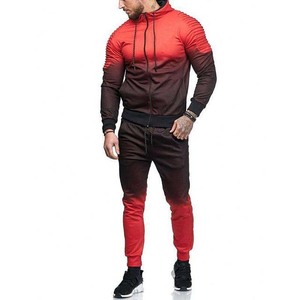 Premium Quality Sports Regular Fit Printed 100% Cotton Heavyweight Tracksuits Outwear Streetwear 2 Piece Set <b>Jogging</b> <b>Suits</b> - Product Image 4