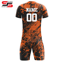Maillot de football classique et vintage personnalisé, ensemble d'uniformes de football, costumes pour hommes, chemises à sublimation et short, tenue de club nationale