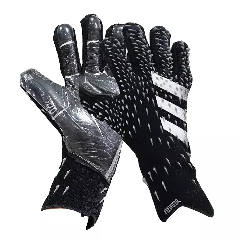 New Design Professional Soccer Goalkeeper Gloves Latex With Finger Protection For Children Adults Football Goalie Gloves