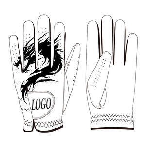 Meilleure qualité Logo personnalisé couleurs gants de Golf Pro hommes remis golfeurs Golf gants durables 100% Cabretta gants de Golf en cuir - Product Image 5
