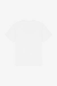 T-shirt unisexe blanc surdimensionné en coton lourd, col rond, vêtements de sport, streetwear, épaules tombantes, coupe ample - Product Image 6