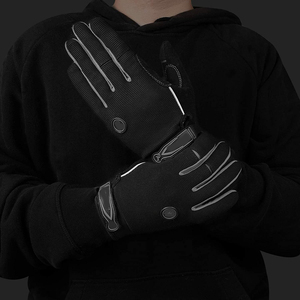 Guantes de Motocross MX para Exteriores, Protección Completa para los Dedos, Resistentes al Viento, Cálidos para Motocicleta, Invierno, Multicolores, Antideslizantes, Transpirables, Pantalla Táctil, Unisex - Product Image 5