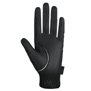 Gants d'équitation antidérapants pour dames, gants d'équitation respirants en cuir synthétique d'hiver, main confortable, vente en gros - Product Image 3