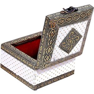 Boîte à bijoux en métal traditionnel oxydé Élevez votre collection avec nos boîtes à bijoux élégantes Boîtes à bijoux en métal en gros - Product Image 3