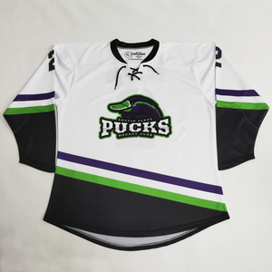 Maillot de hockey sur glace personnalisé OEM, broderie, sublimation, maillot de lacrosse vierge, maillot de club de hockey sur glace, maillot de hockey sur gazon professionnel - Product Image 5