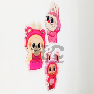 Azulejo de pestañas acrílico al por mayor respetuoso con el medio ambiente duradero cuadrado mariposa flor logotipo personalizado herramienta de extensión de pestañas visón - Product Image 5