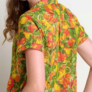 Camisa de algodón orgánico para Mujer | Ropa informal de manga larga, teñida naturalmente, ecológica, perfecta para un clima más fresco - Product Image 5