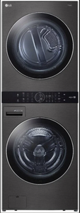 Meilleur rapport qualité-prix garanti - Centrale de lavage électrique LG WashTower en acier noir 4,5 pi³ Lave-linge à vendre - Product Image 2