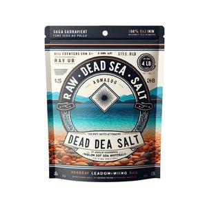 Sel de la mer morte de marque privée 100% fabriqué aux États-Unis poudre de bain de 4lb poudre de bain crue à faible quantité minimale de commande infusée d'aloe vera biologique - Product Image 6