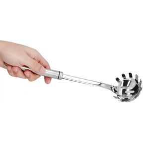 Accesorios de cocina Cuchara de espagueti de acero inoxidable y servidor de pasta Diseño personalizado de la más alta calidad - Product Image 6