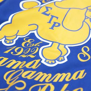 Sigma เสื้อแจ็กเก็ตขนแกะ Rho sgrho แกมมาผ้าฝ้าย60 40โพลีเอสเตอร์ปักด้านหน้าพิมพ์ลายด้านหลังเสื้อผ้าแนวกรีก - Product Image 6